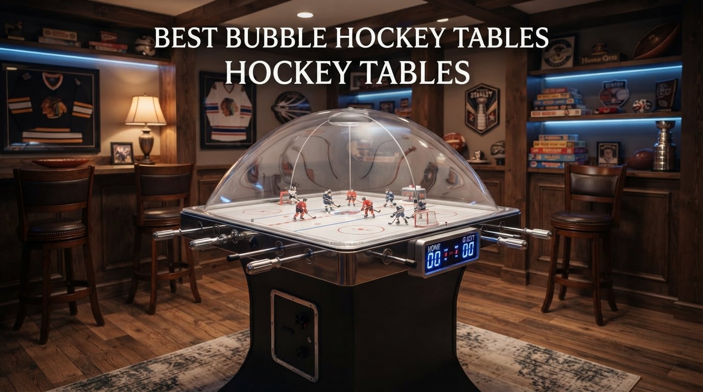best bubble hockey tables