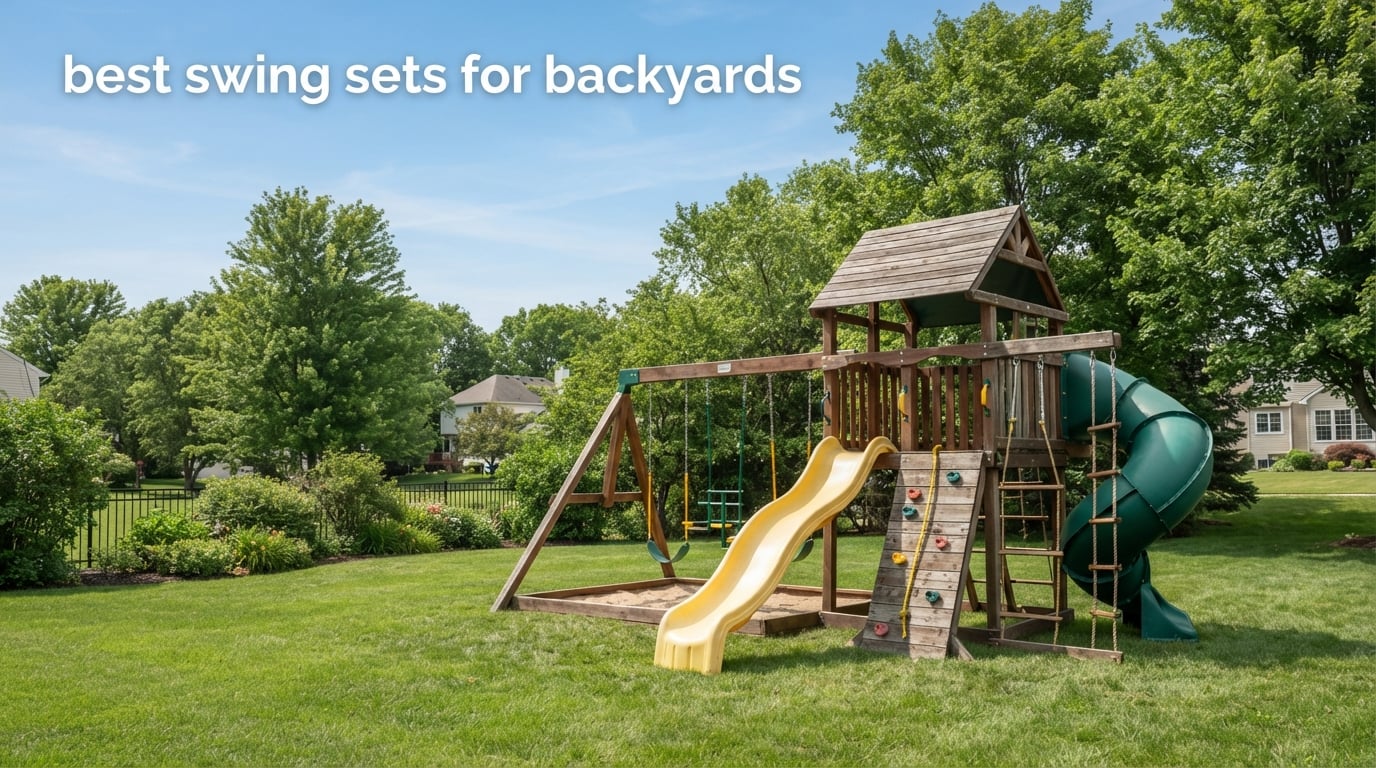 best swing sets for backyards