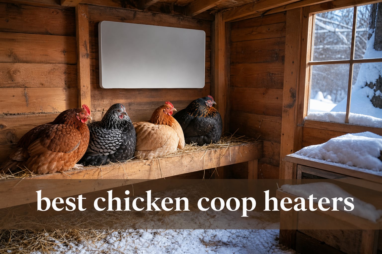 best chicken coop heaters
