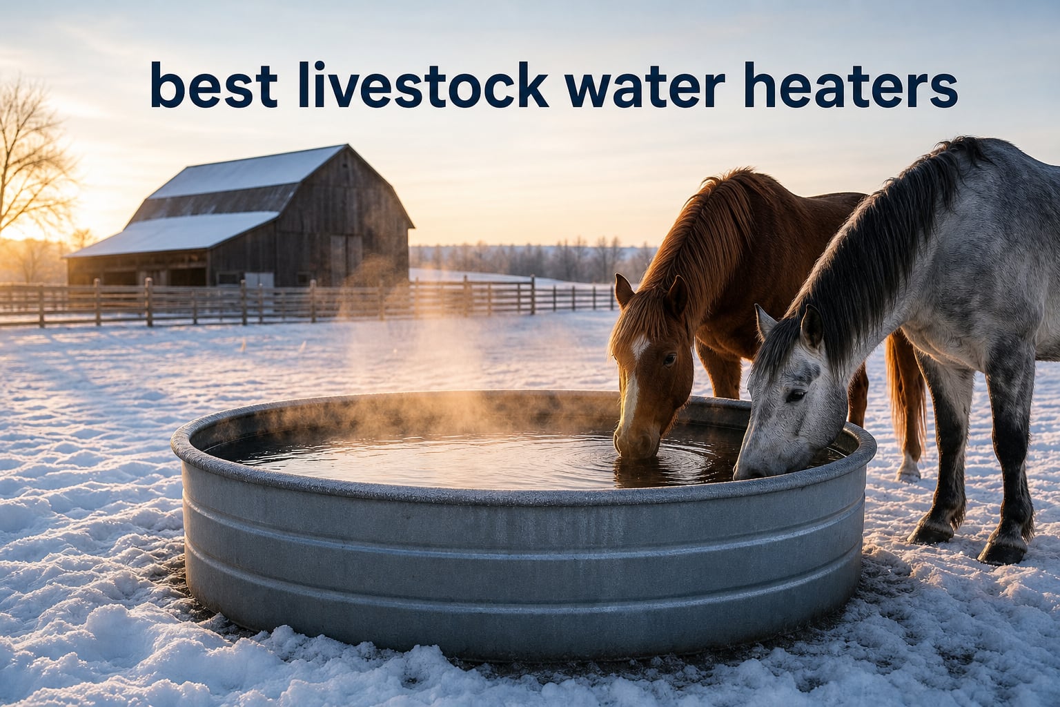 best livestock water heaters