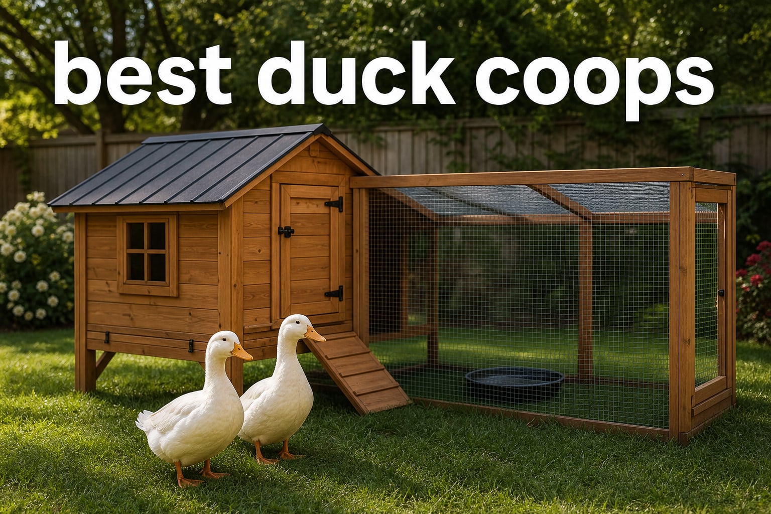 best duck coops