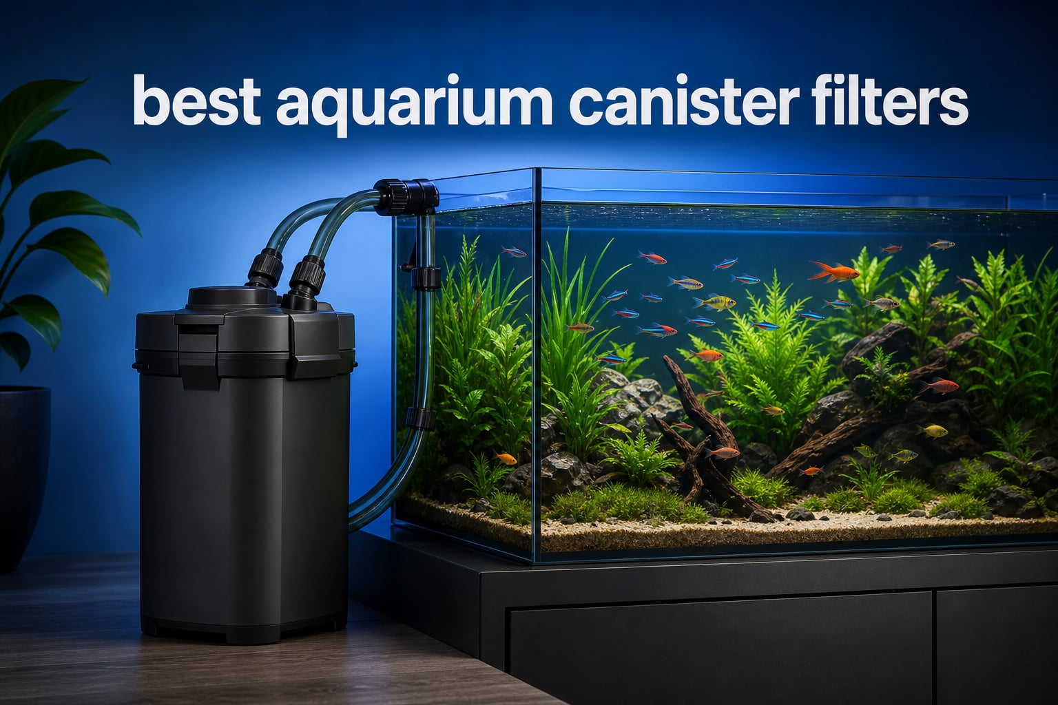 best aquarium canister filters