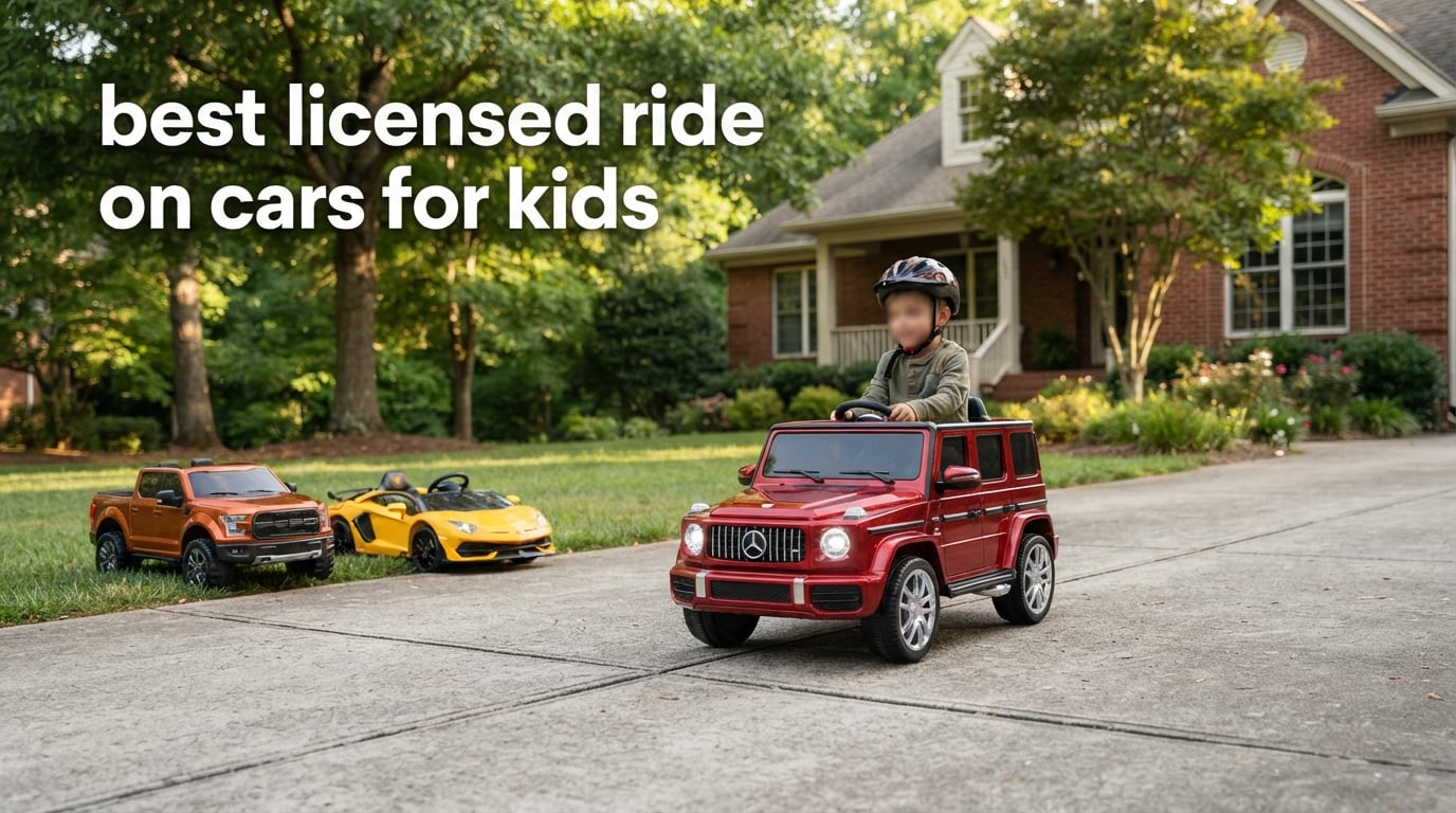 best licensed ride on cars for kids