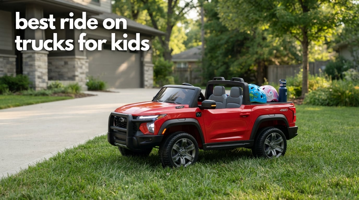 best ride on trucks for kids
