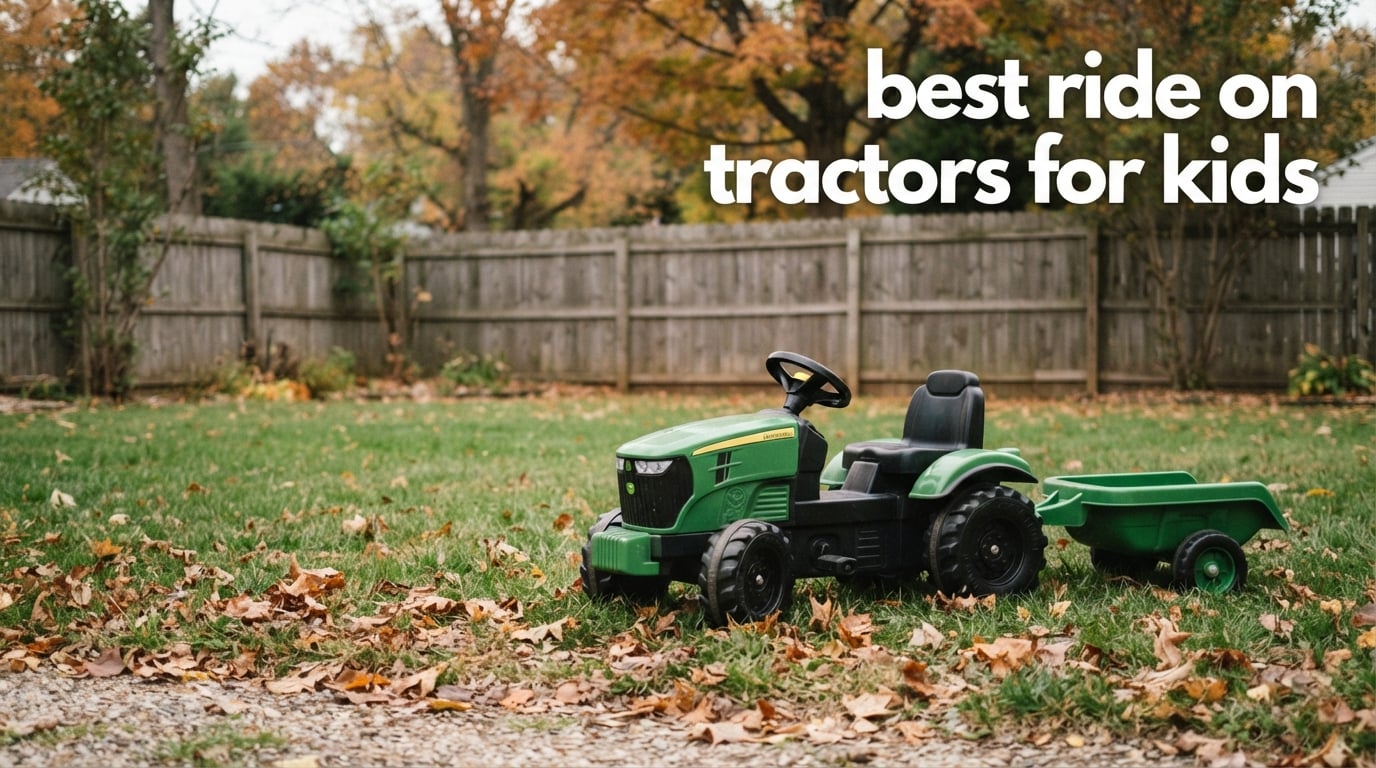 best ride on tractors for kids