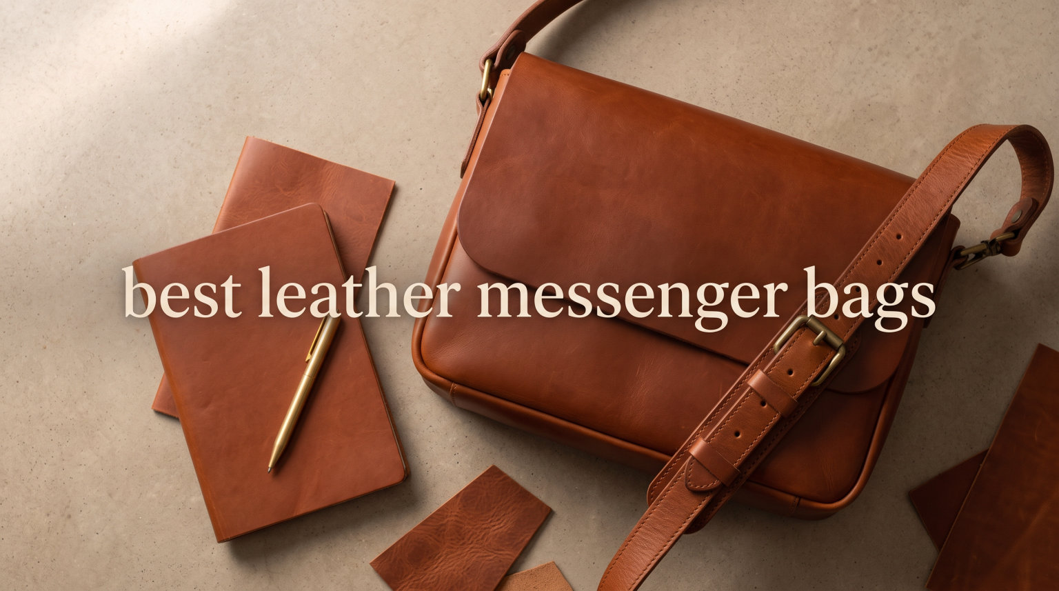 best leather messenger bags