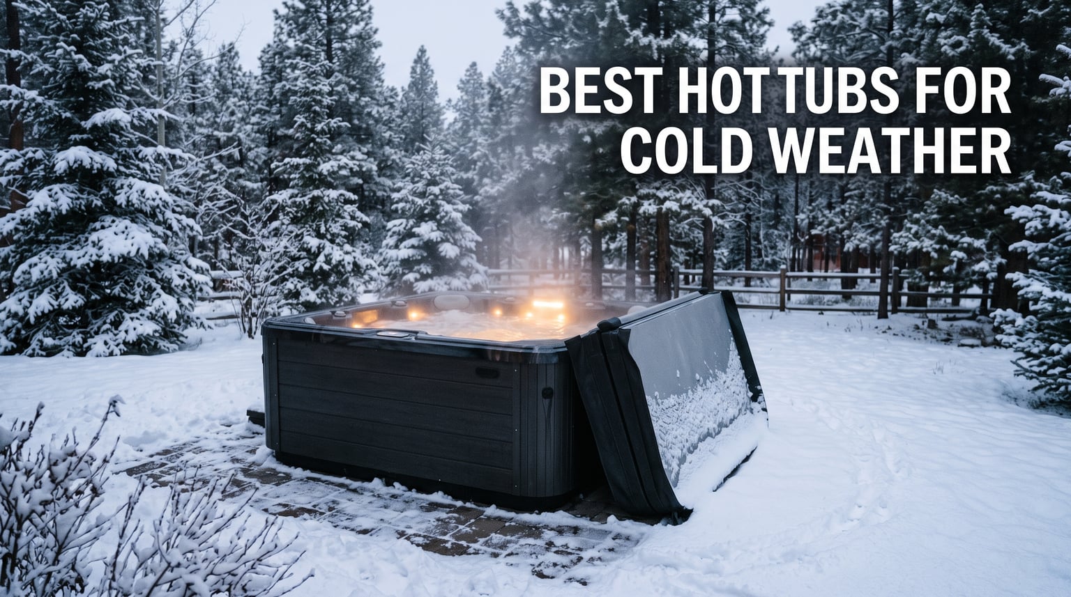 best hot tubs for cold weather