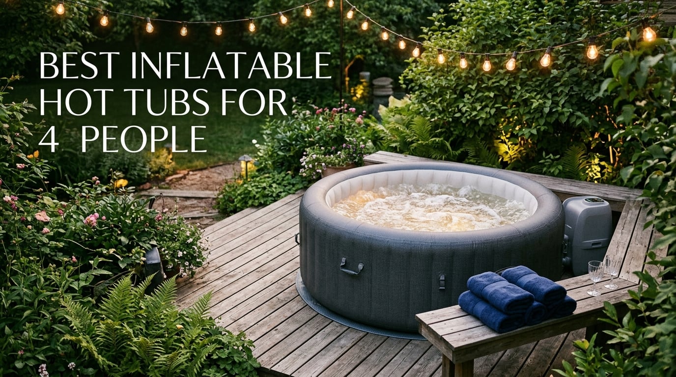 best inflatable hot tubs for 4 people