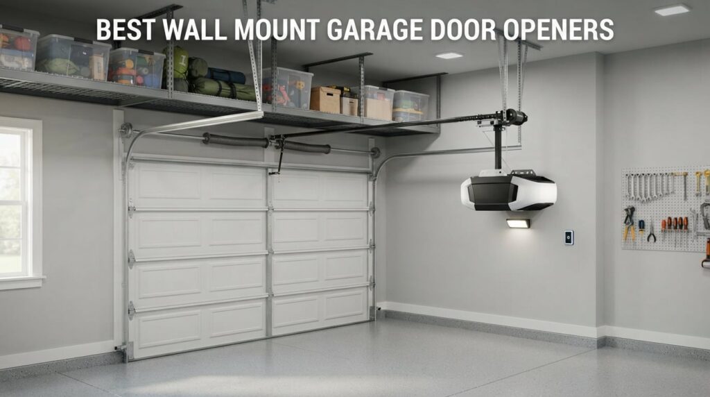 best wall mount garage door openers