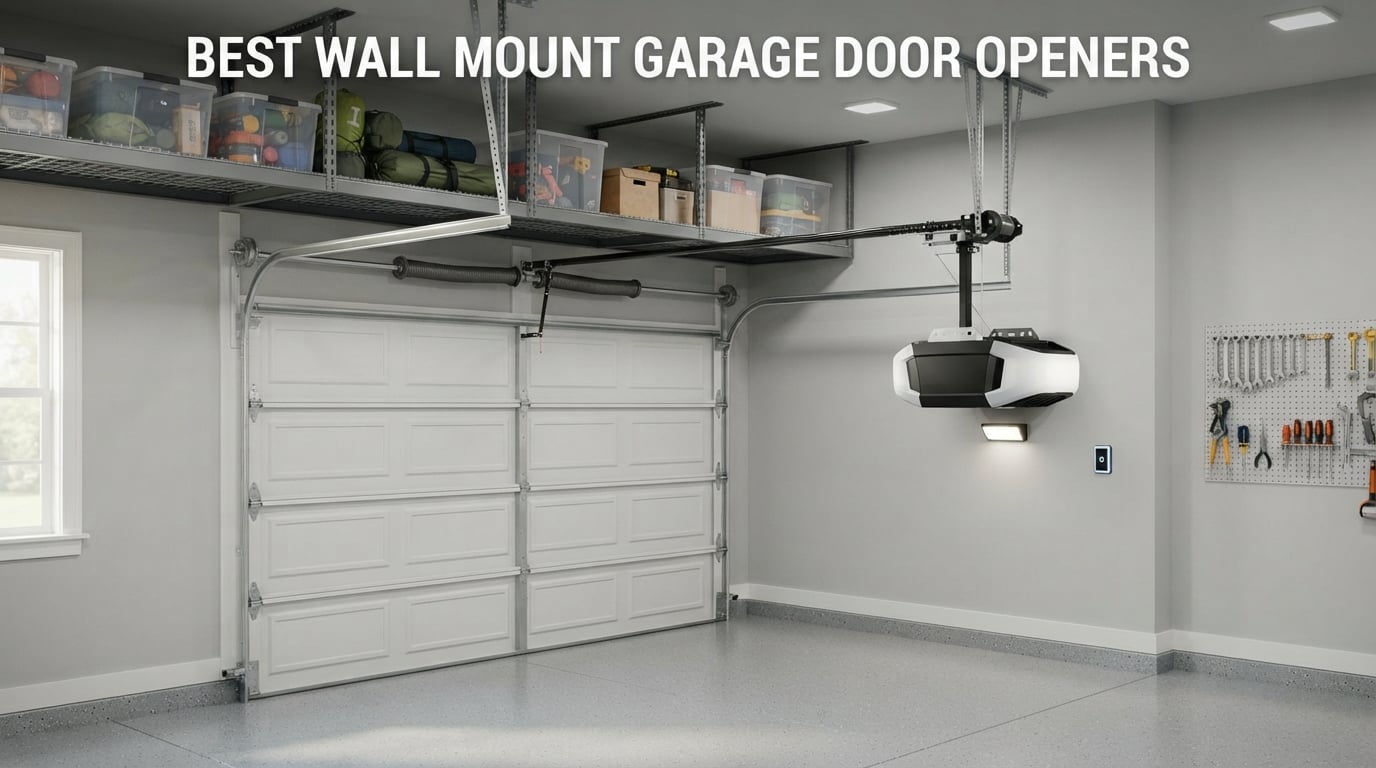 best wall mount garage door openers