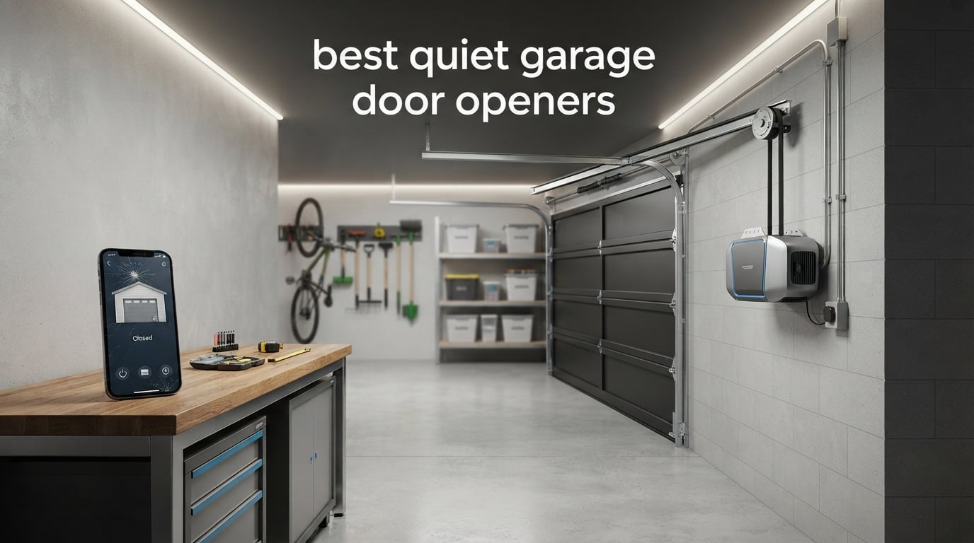 best quiet garage door openers