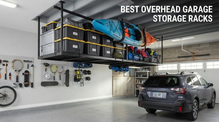 best overhead garage storage racks