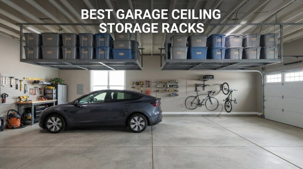 best garage ceiling storage racks