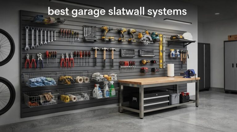 best garage slatwall systems