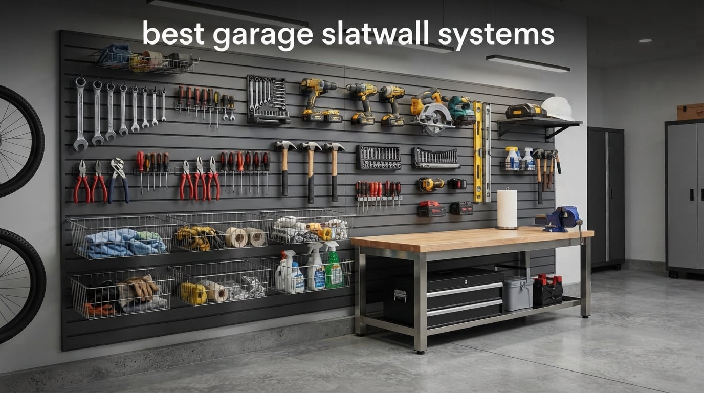 best garage slatwall systems