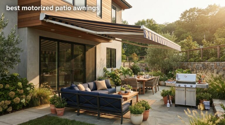 best motorized patio awnings
