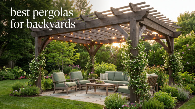 best pergolas for backyards