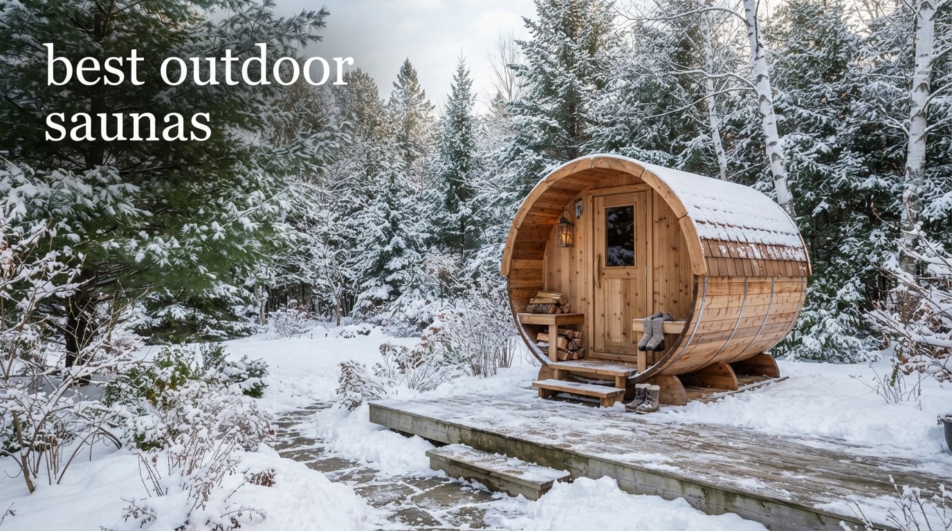 best outdoor saunas
