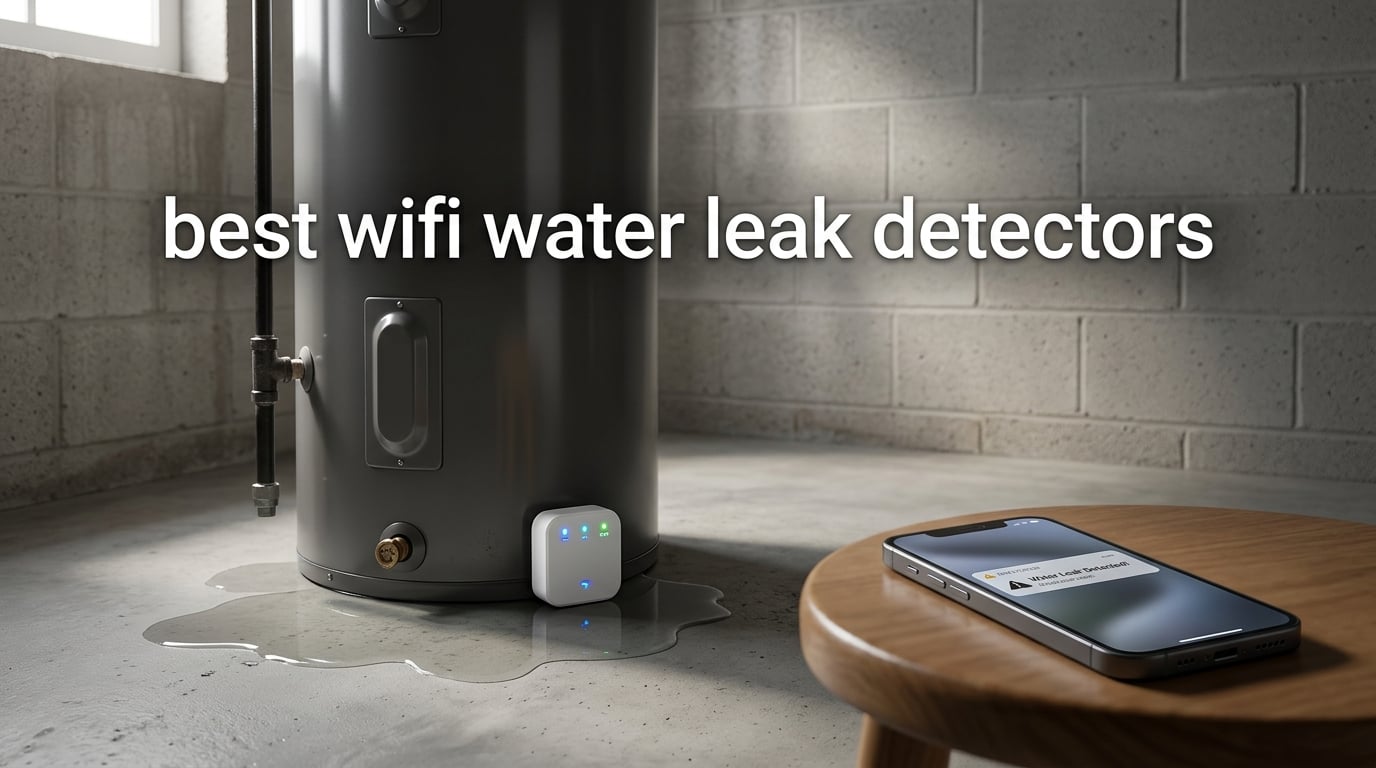 best wifi water leak detectors