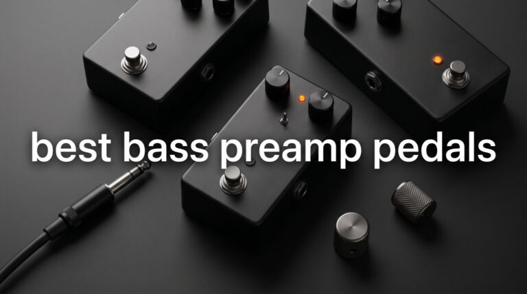 best bass preamp pedals