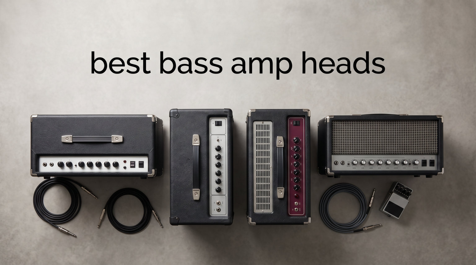 best bass amp heads