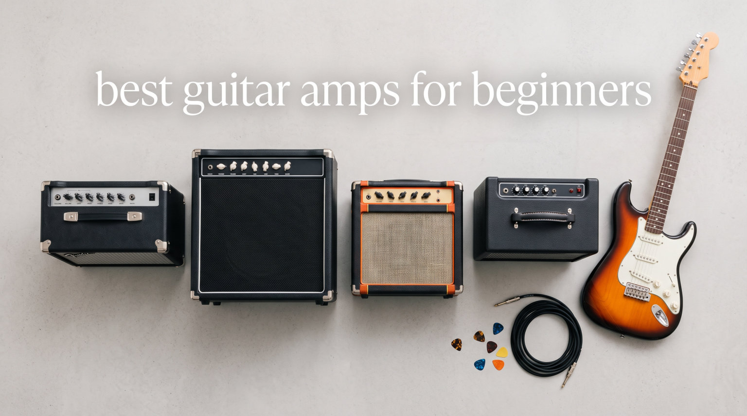 best guitar amps for beginners