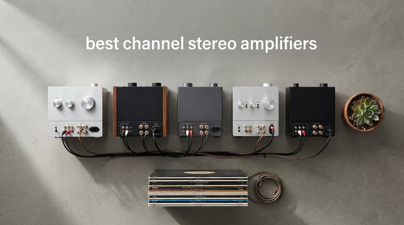 best 2 channel stereo amplifiers