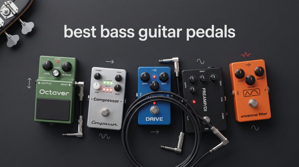 best bass guitar pedals