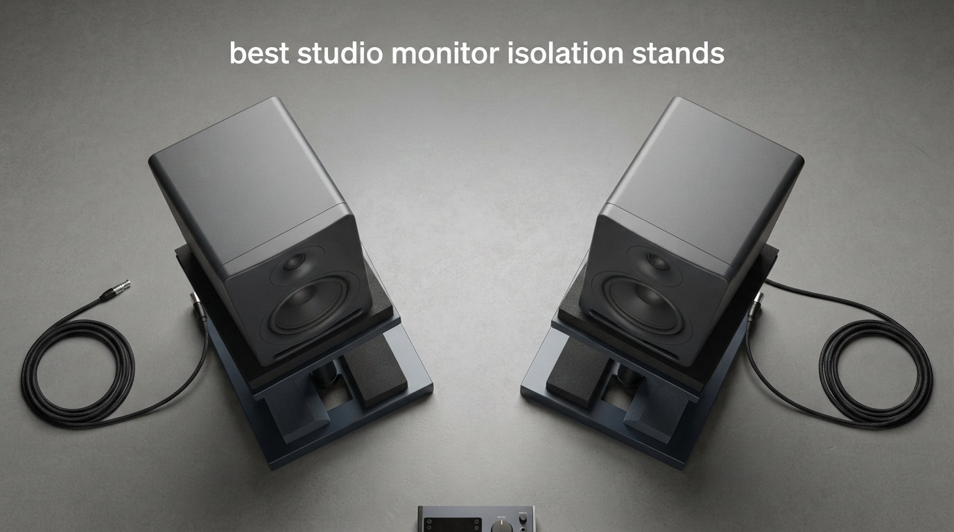 best studio monitor isolation stands