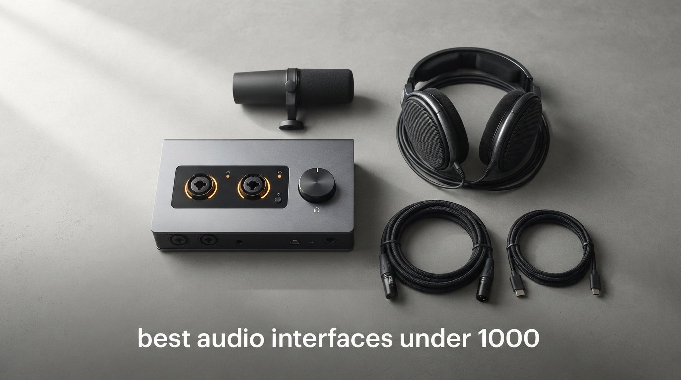 best audio interfaces under 1000