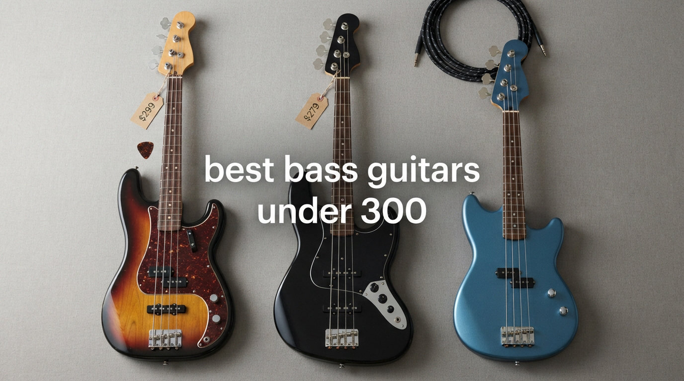 best bass guitars under 300