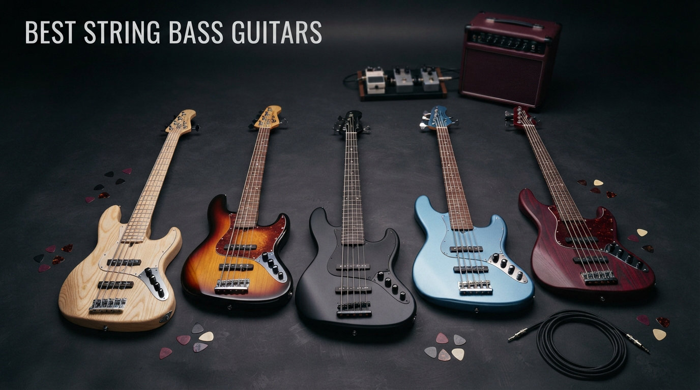 best 5 string bass guitars