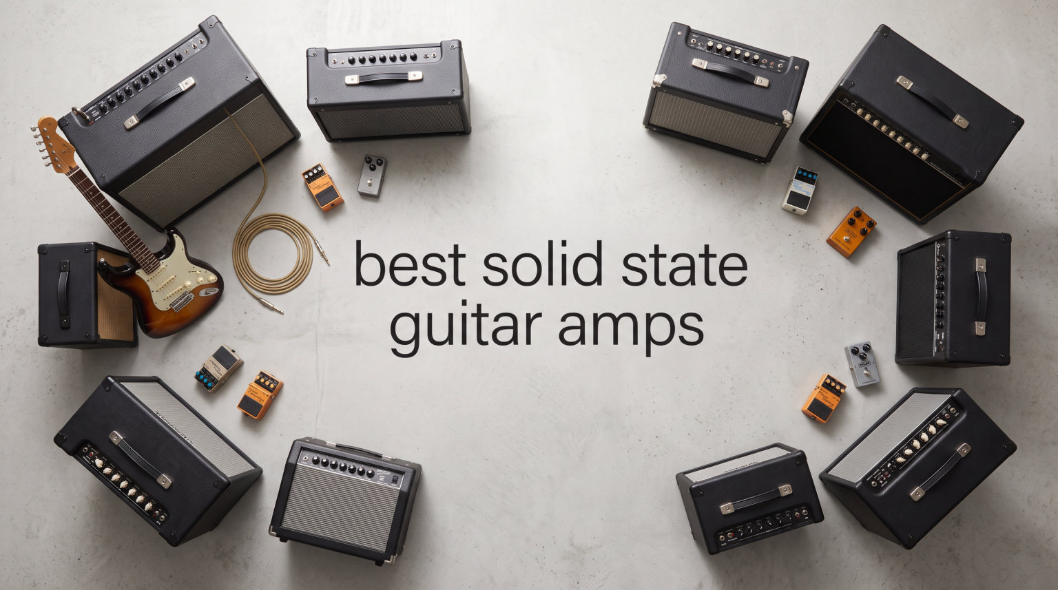 best solid state guitar amps
