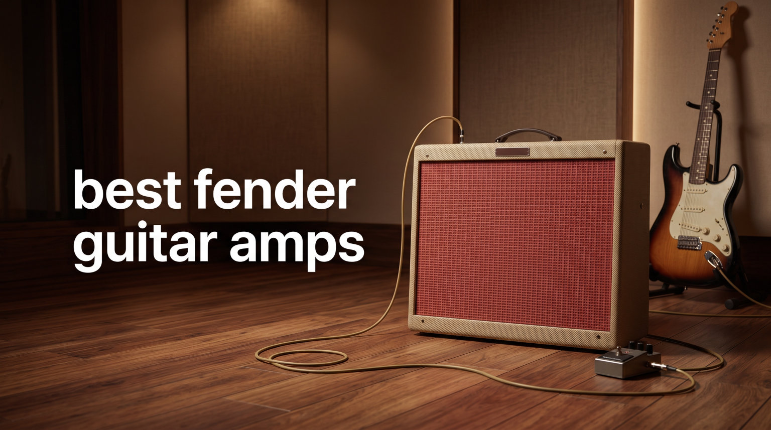 best fender guitar amps
