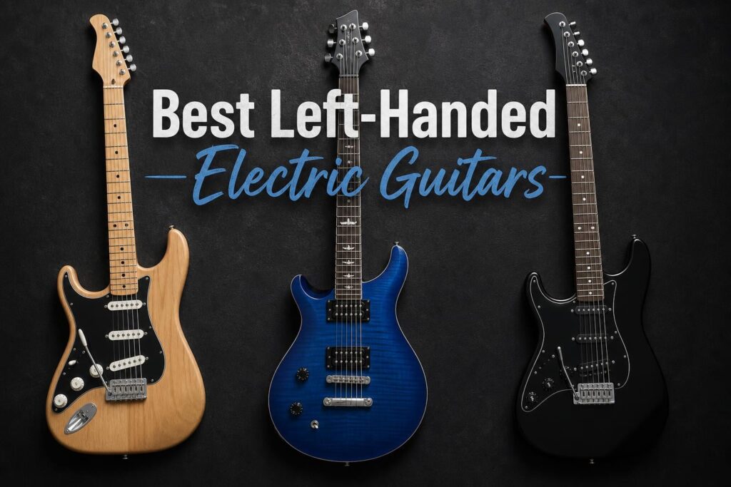 best left handed electric guitars