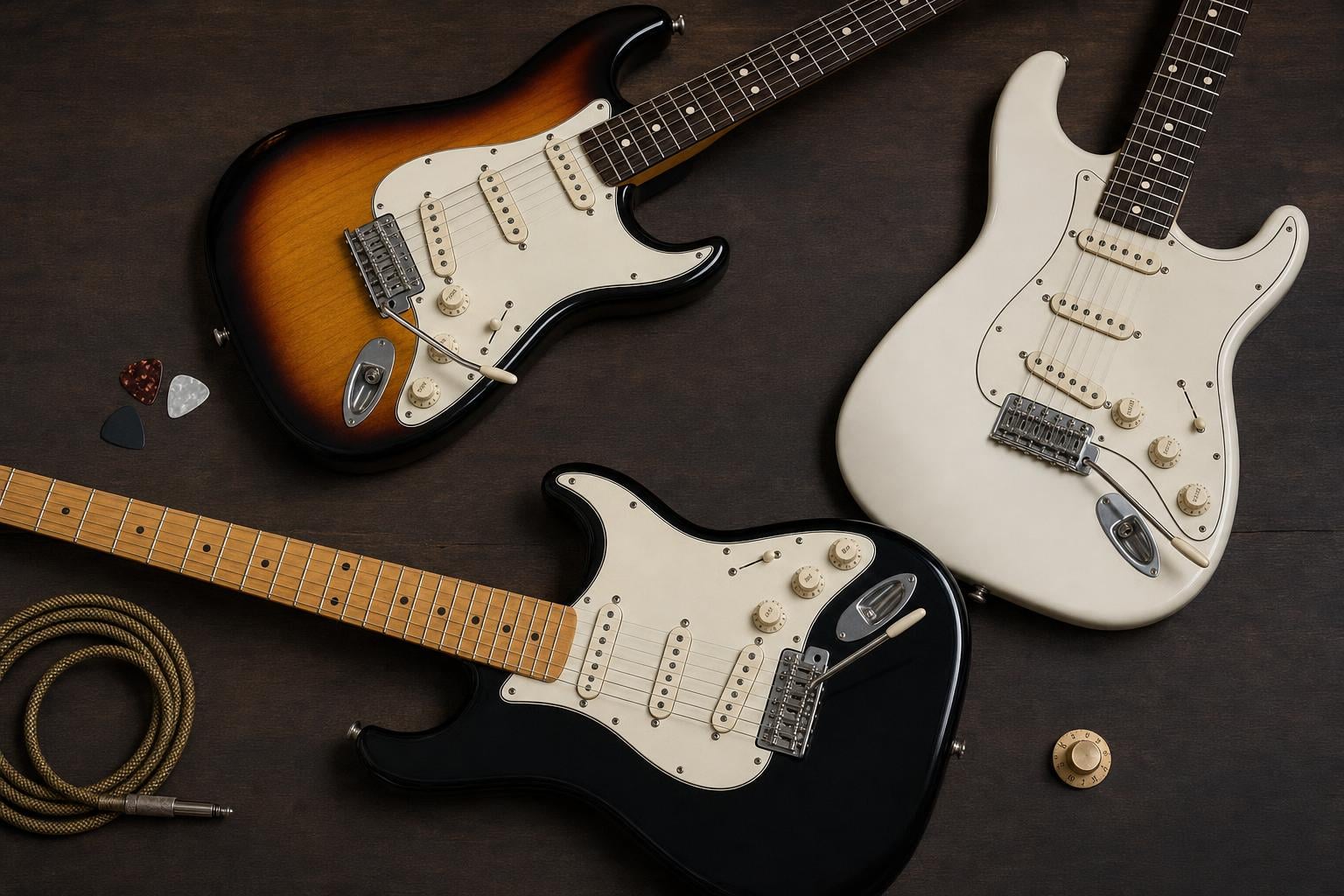 best stratocaster guitars