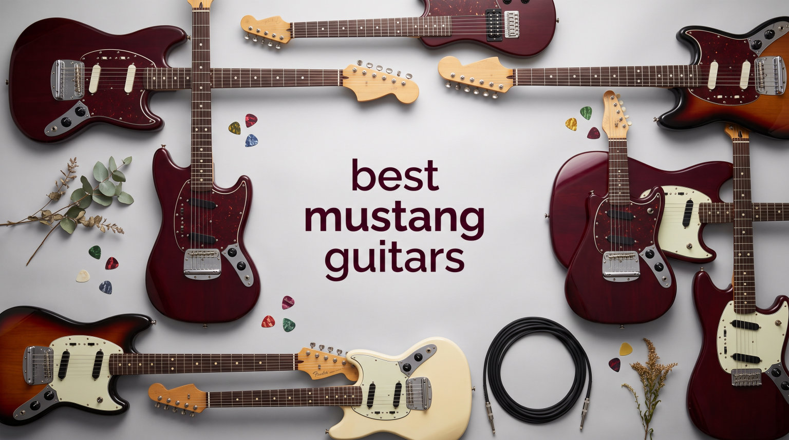best mustang guitars
