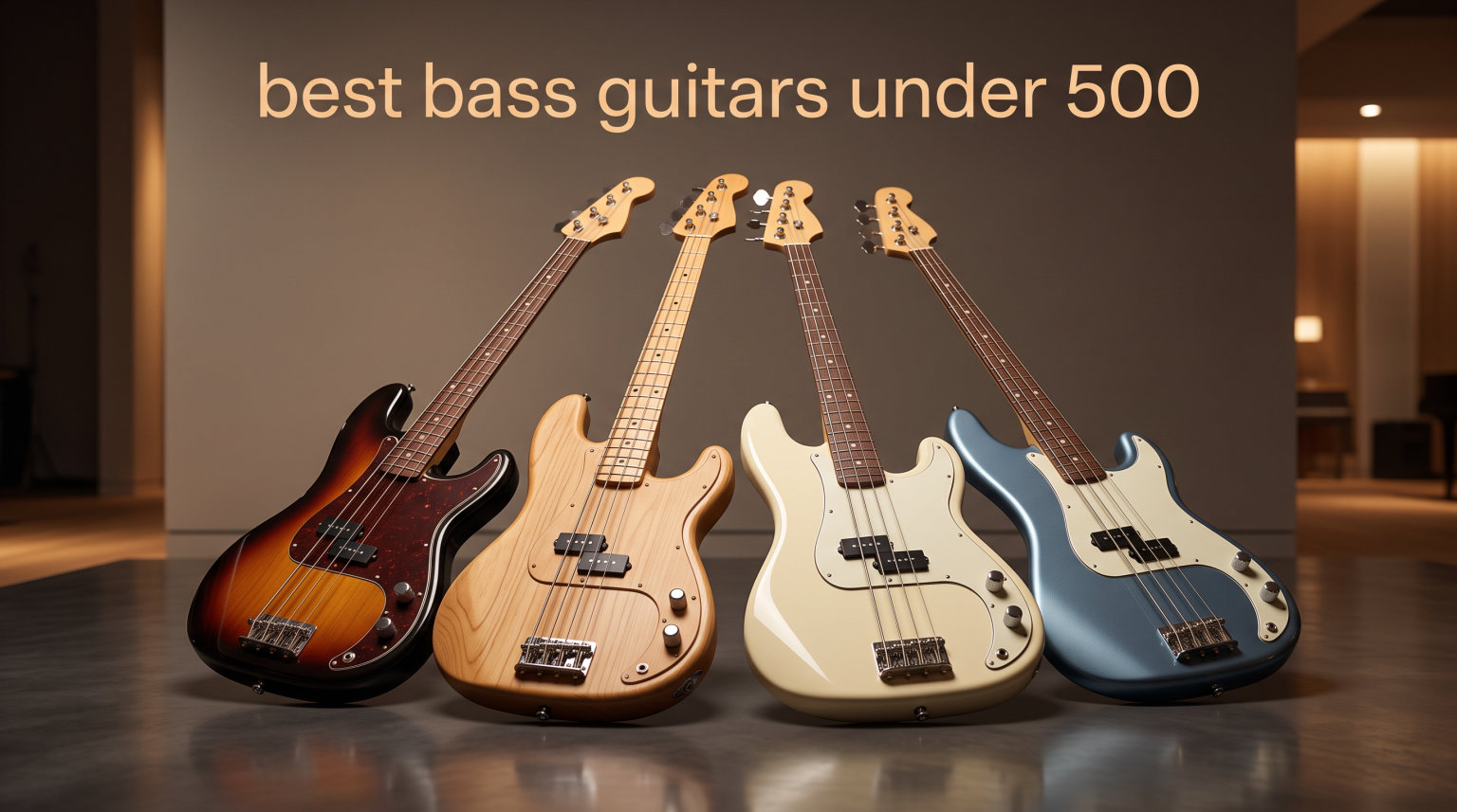 best bass guitars under 500