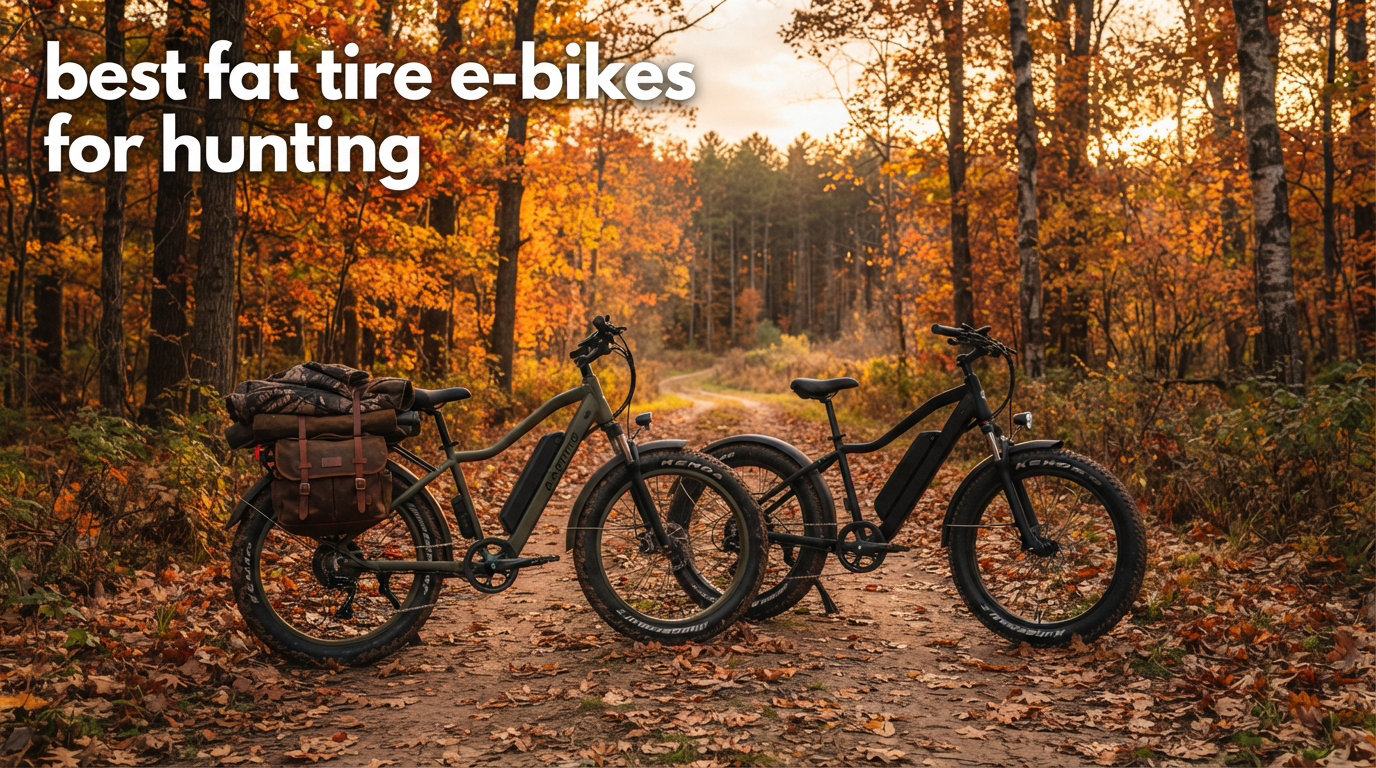 best fat tire e-bikes for hunting