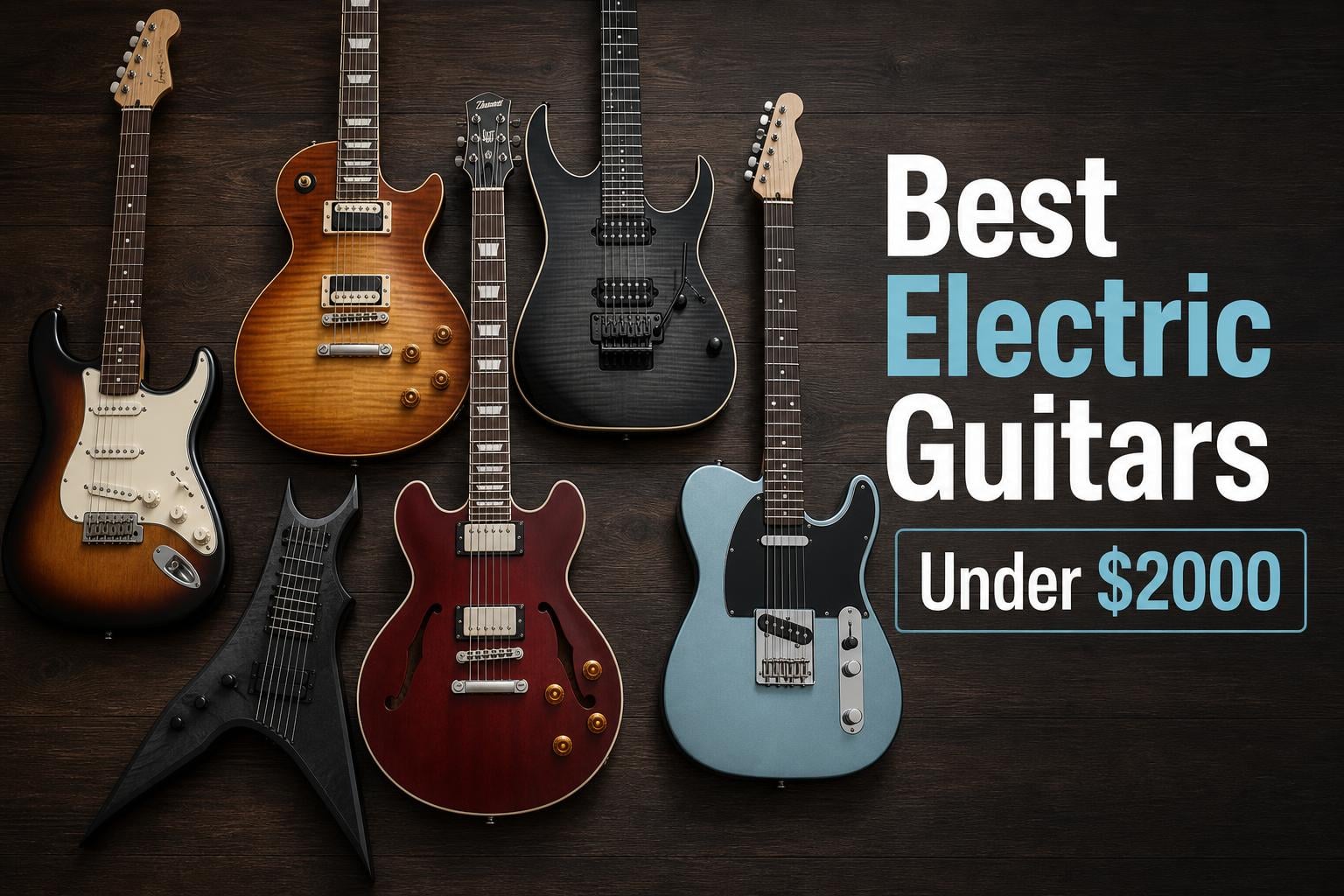 best electric guitars under 2000