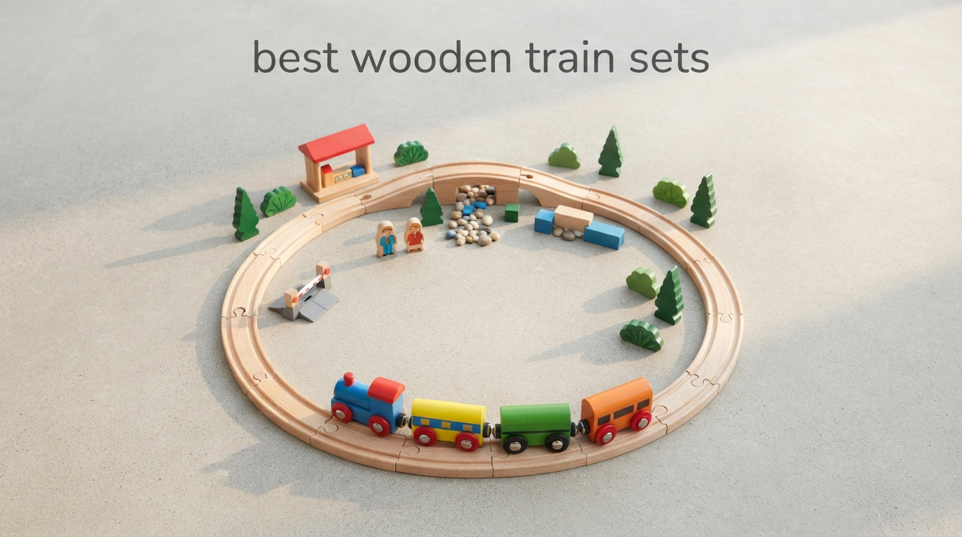 best wooden train sets