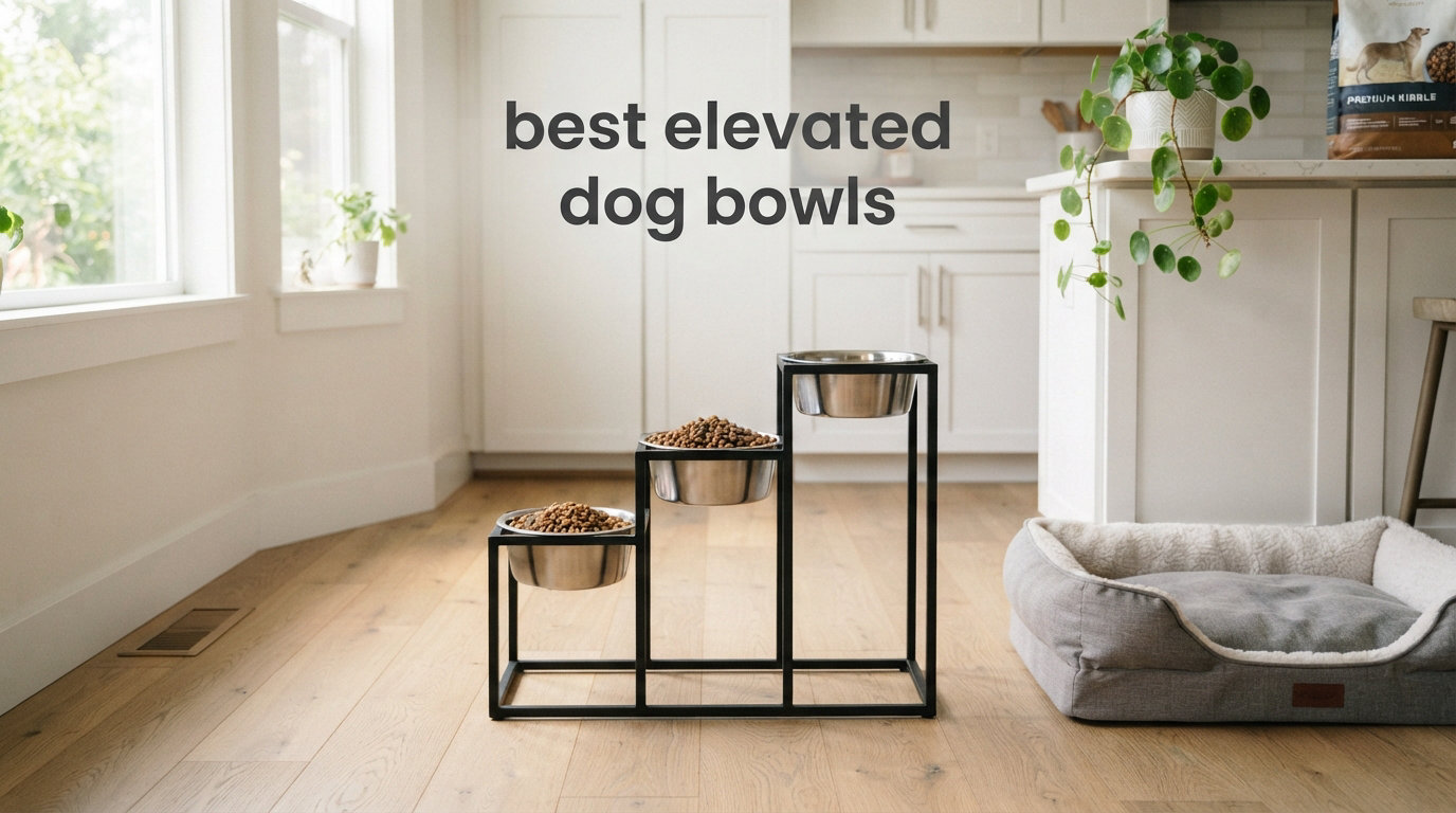 best elevated dog bowls