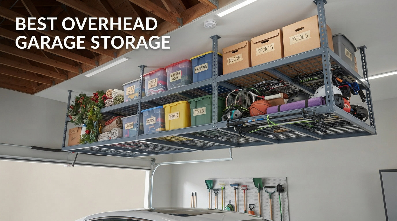 best overhead garage storage