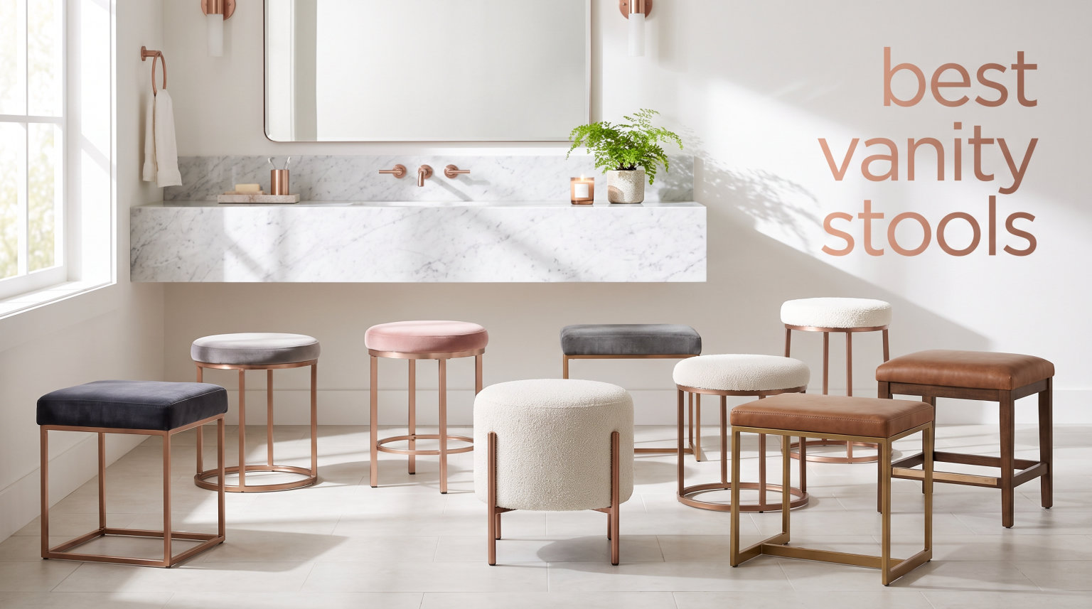best vanity stools