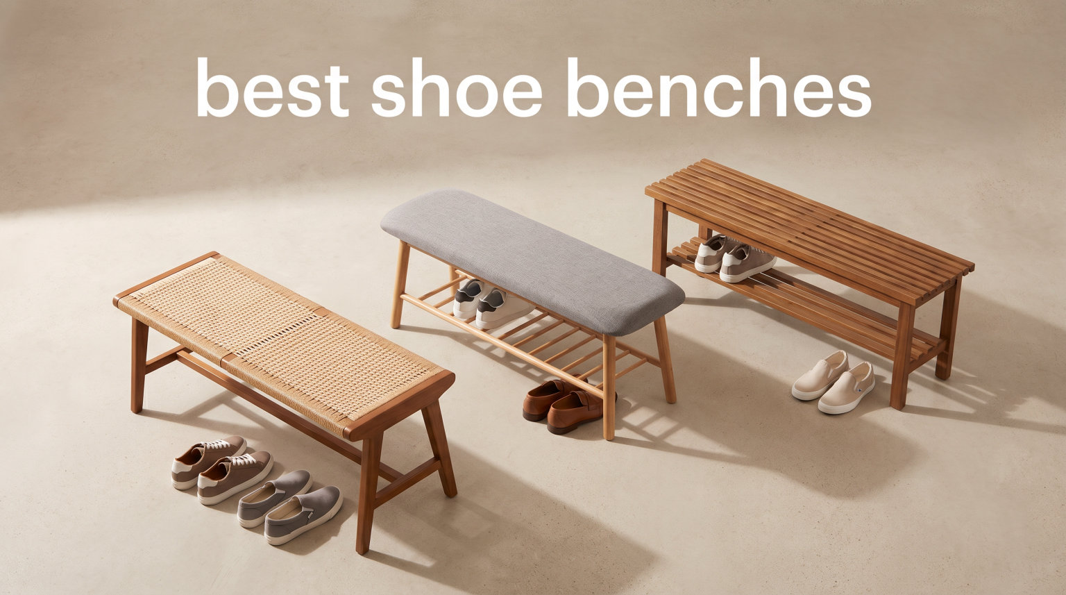best shoe benches