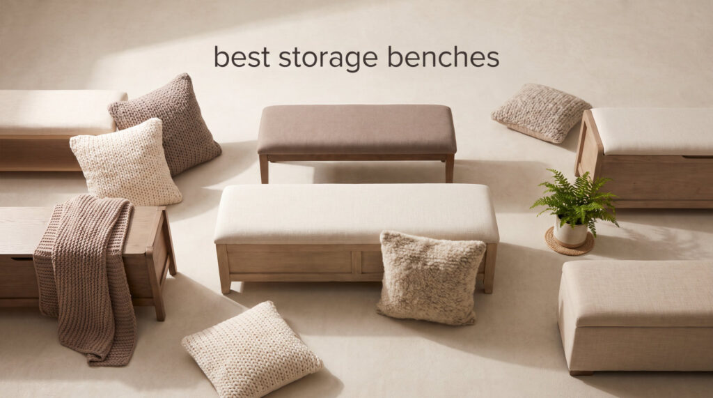 best storage benches