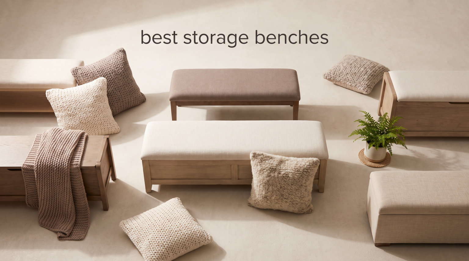 best storage benches