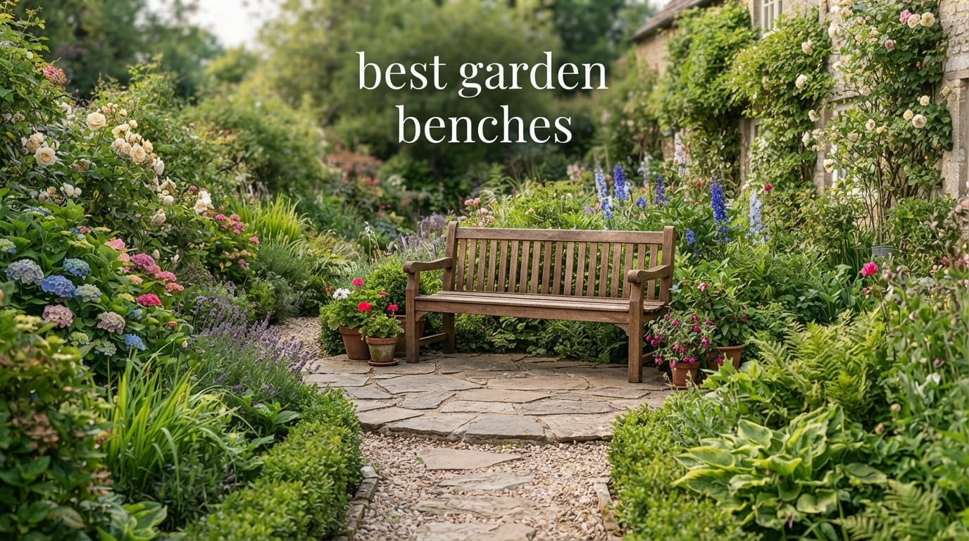 best garden benches