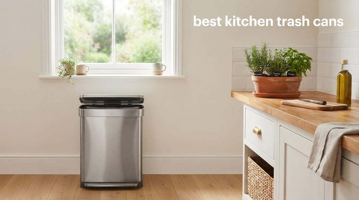 best kitchen trash cans