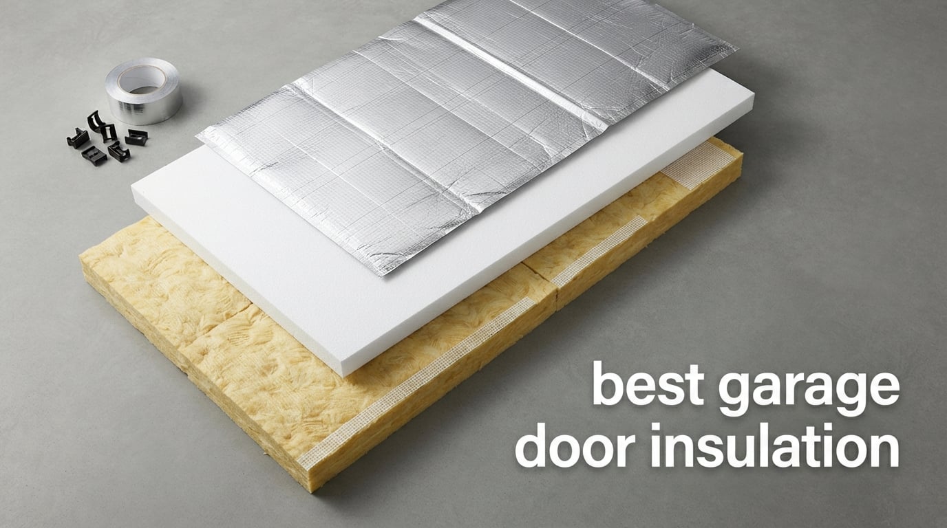 best garage door insulation
